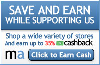 Save & Earn while supporting Chances & Changes ... Click to earn cash